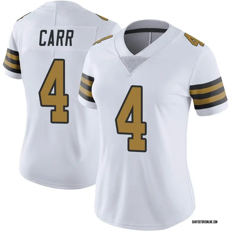 Drew brees white color rush jersey top